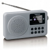 Prenosné digitálne rádio DAB+ FM Bluetooth, sivé LENCO PDR-034GY