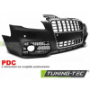 Tuning-tec PREDNÝ NÁRAZNÍK SPORT CHROME BLACK PDC pasuje na AUDI A4 04-08
