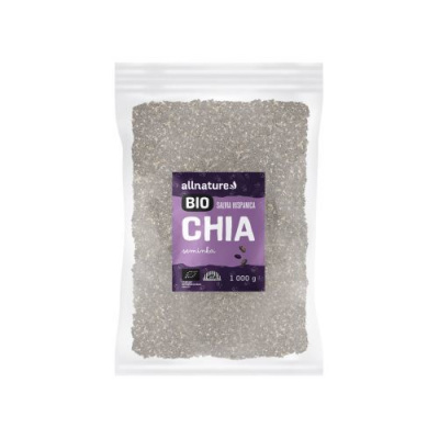 Allnature Chia semienka BIO 1000 g