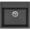 Granitový dřez SOLO 560 Pureblack