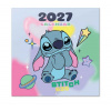 Grupo Erik Disney Stitch 2027 Nástěnná Dekorace Kalendář 30 x 30 cm