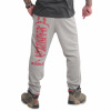 Nohavice tapalákové Yakuza Cruel Casual - sivé-červené, 3XL
