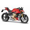 Maisto Ducati Super Naked V4 S, Červená 1:18