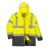 PORTWEST Bunda HiVis Executive S768 5v1, zateplená, reflexní POR-S768YGYXXL 2XL Žlutá/šedá