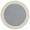 Kusový koberec Braided 105555 Grey Creme kruh – na ven i na doma 150x150 (průměr) kruh cm
