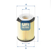 UFI Olejový filter 25.178.00