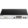 D-Link DGS-1210-10P/ME/E 10-port 10/100/1000 Gigabit PoE Smart Switch including 2 SFP Metro Ethernet