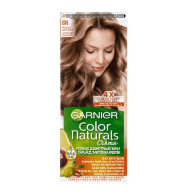 Garnier Color Naturals Créme permanentná žiarivá farba na vlasy 40 ml odtieň 8n nude light blonde pre ženy