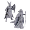 Wizkids D&D Nolzur's Marvelous Miniatures unpainted Miniatures 2-Pack 50th Anniversary Elves