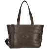 Dámska shopper taška Enrico Benetti Romy - hnedá - 43x30 cm