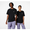 Tričko Converse čierne CLASSIC LEFT CHEST SS TEE 10023876 A02