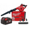 Milwaukee M18 BBL-0 +4AH BATTERICKÝ BLOWER 18V (Milwaukee M18 BBL-0 +4AH BATTERICKÝ BLOWER 18V)