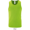 SOL´S ŠPORTY TT / Pánske športové tielko - neon green XXXL