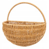 Kôš, košík - Dekoratívny kvetinový kôš namontovaný na stene (Pohodlný imitácia Rattan Basket pre súčasnosť)