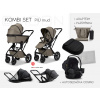 MOON PIÚ Kombi set Black matt - MUD