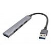 i-tec USB 3.0 Metal HUB 1x USB 3.0 + 3x USB 2.0 U3HUBMETALMINI4