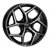 Alutec Salento 8x18 5x114,3 ET40 matt black polished