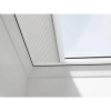 Plisé roleta na strešné okno VELUX na solárny pohon FSK 150150 1045KWL biela
