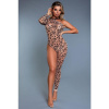 Be Wicked Fiercely Wild Catsuit - Leopard One Size (S-L 34 - 40)