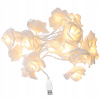 Lampáš, svietník - 3 Meter 20 LED String Light Rose Flower Light (Lampáš, svietník - 3 Meter 20 LED String Light Rose Flower Light)