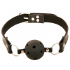 Fetish Fantasy Breathable Ball Gag - guľový roubík 4cm (čierny)