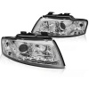 Predné svetlá Audi A4 B6 Cabrio 02-06 Chrome