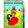 Maluj podle barevných teček + MAXI voskovka Maková panenka