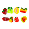 Súprava magnetiek (8 ks) Zelenina, ovoce