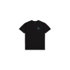BRIXTON tričko - Oath V S-S Stt Black-Light Blue (BKLBL) veľkosť: M