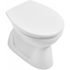 VILLEROY & BOCH O.novo samostatne stojace WC s hlbokým splachovaním bez vnútorného okraja, 360 x 550 mm, biela alpská, 7618R101