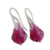 CITY STORM Náušnice Swarovski elements - tvar Baroque, farba - RUBY