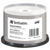 VERBATIM CD-R(50-Pack)Spindle/Print/52x/700MB/NoID 43745 Verbatim