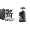 Rocket Espresso Appartamento, black/white + Eureka Atom W 65 Casa, black