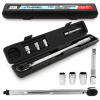 TAGRED Dynamometrický kľúč 1/2” 460mm 28-210 Nm pre kolesá s aretáciou a nástrčkami 17/19/21