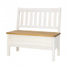 Rustikálna lavica WHITE HOME SIL14 120 cm Barevné provedení: Antická bílá K16 - antická bílá K16, Provedení: varianta B