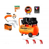Elektrický bezolejový kompresor PANTERMAX®AirFlow® 56 SILENT SET3