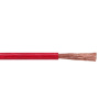 Napájací vodič ohybný Auto Hi-fi 1x 8AWG/8,37mm² (20050) červený tranp.