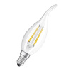 OSRAM PCLBA40 E14 Žiarovka LED sviečka filament plameň 4W 2700K