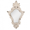Clayre & Eef Biele antik nástenné zrkadlo s ornamentami Brocante - 27*5*42 cm - Clayre & Eef