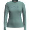 ICEBREAKER Women Mer 200 Oasis LS Crewe Rainer Ridg HYDRO - XL