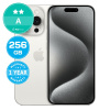 Apple iPhone 15 Pro White Titanium 256GB A Repasovaný