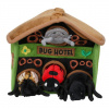 Prstoví maňásci - ukrytí maňásci - Hmyzí hotel (Hide-Away Puppets – Bug Hotel Soft Toy & Puppets Set 17 cm)