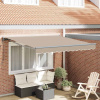 zahrada-XL Zatemniteľná markíza Béžová 350x250 cm látka 3330356