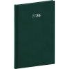 NOTIQUE Týždenný diár Balakon 2026, zelený, 15 x 21 cm