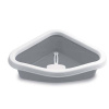 Stefanplast Sprint Corner Rohová mačacia toaleta 40x56x14cm