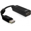 DeLOCK Adapter Displayport male > HDMI female - Video adaptér - DisplayPort / HDMI - DisplayPort (M 61849