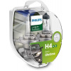 PHILIPS LongLife EcoVision H4 P43t-38 12V 60/55W 12342LLECOS2 2ks