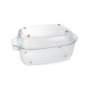 Tescoma Pekáč s poklopom GrandCHEF 40x26 cm sklenený