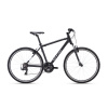 CTM TRANZ 1.0 28 bicykel, matná čierna-strieborná Rám: XL (21