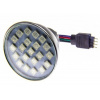 Svietidlo - svetelný zdroj - Żarówka LED RGB 12V MR16 GU10 dla sterownik IR RF (Svietidlo - svetelný zdroj - Żarówka LED RGB 12V MR16 GU10 dla sterownik IR RF)